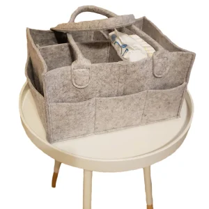 2024 Baby Diaper Caddy - Nursery Storage Bin and Car Organizer for Diapers and Baby Wipes