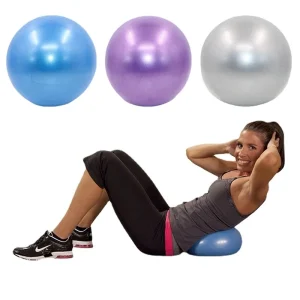 25cm Anti-pressure Explosion-proof Diameter Yoga Exercise Gym Pilates Yoga Balance Ball Gym Indoor Home TrainingYoga Ball