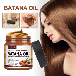 Batana Oil Hair Conditioner Nourishing And Repairing Strengthens Roots Prevents Hair Loss, Smoothing Hair Conditioner Hair Care